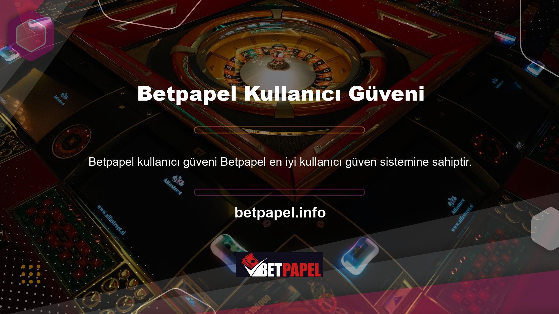 Bu amaçla Betpapel web sitesi düzenli olarak güncellenmekte ve istenmeyen programlardan korunmaktadır